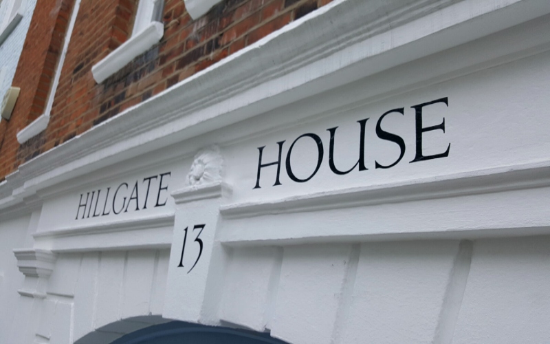 house name entrance London