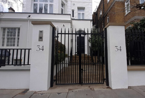 house numbers period property London